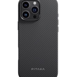 Калъф PITAKA Apple iPhone 16 Pro Max, Military-Grade MagSafe, /черно-сиво/