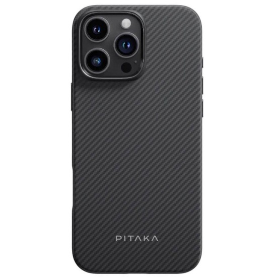 Калъф PITAKA Apple iPhone 16 Pro Max, Military-Grade MagSafe, /черно-сиво/