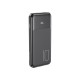 Преносима батерия XO 10000 mAh 22.5W + вградени кабели: Type-C и Lightning /черен/ PR248