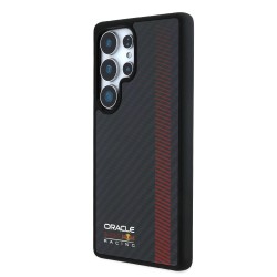 Калъф Red Bull Samsung S25 Ultra, Carbon Powerbar MagSafe /черен/