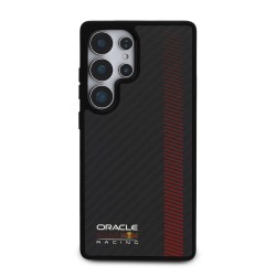 Калъф Red Bull Samsung S25 Ultra, Carbon Powerbar MagSafe /черен/