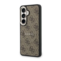Калъф GUESS Samsung S26, PU Leather 4G Gold Frame MagSafe /кафяв/