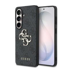 Калъф GUESS Samsung S26, PU 4G Metal Logo /сив/