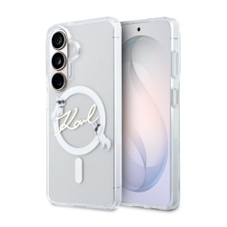 Калъф Karl Lagerfeld Samsung S26, IML Choupette Head MagSafe /прозрачен/