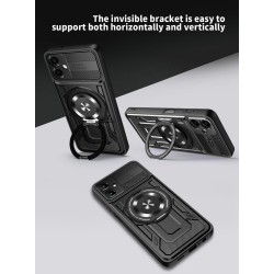 Калъф ARMOR MagRing Samsung S26 Ultra /черен/