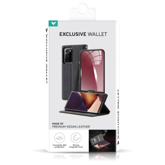 Калъф Exclusive Wallet Apple iPhone 15 /син/