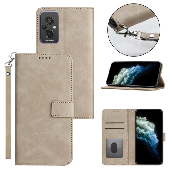 Калъф Exclusive Wallet Samsung S26 Ultra /бежов/