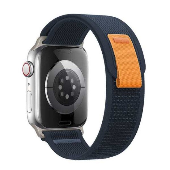 Каишка за Apple Watch 38/40/41мм, Trail Loop /тъмносиня/