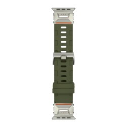 Каишка за Apple Watch 42/44/45/49мм, Rubber Silicone Bracelet, силиконова /зелена/