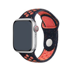 Каишка за Apple Watch 42/44/45/49мм, Silicon Sport Strap /синя/