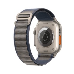 Каишка за Apple Watch 42/44/45/49мм, Alpine Loop Strap /синя/