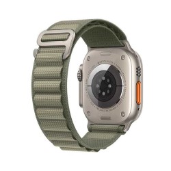 Каишка за Apple Watch 42/44/45/49мм, Alpine Loop Strap /маслина/