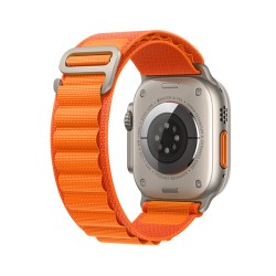 Каишка за Apple Watch 42/44/45/49мм, Alpine Loop Strap /оранжева/