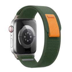 Каишка за Apple Watch 38/40/41мм, Trail Loop /войнишко зелена/