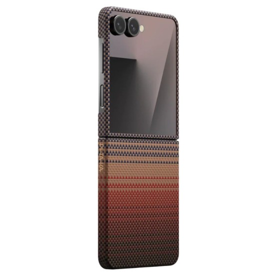 Калъф PITAKA Samsung Z Flip 7, Ultra-Slim MagSafe /sunset/